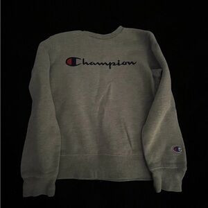 Champion Gray Sweatshirt for Kids